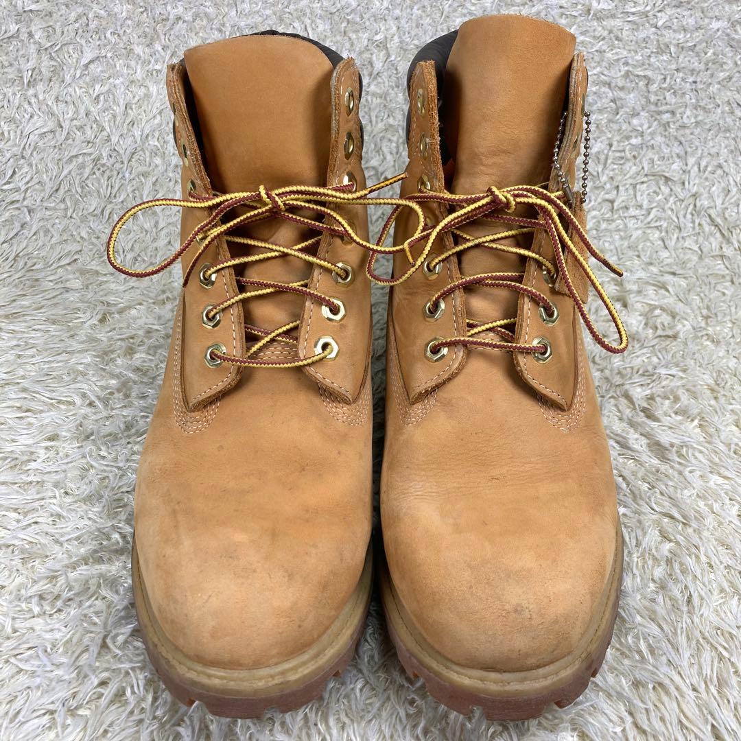 ティンバーランド 6インチ プレミアム ウォータープルーフ イエローブーツ　27