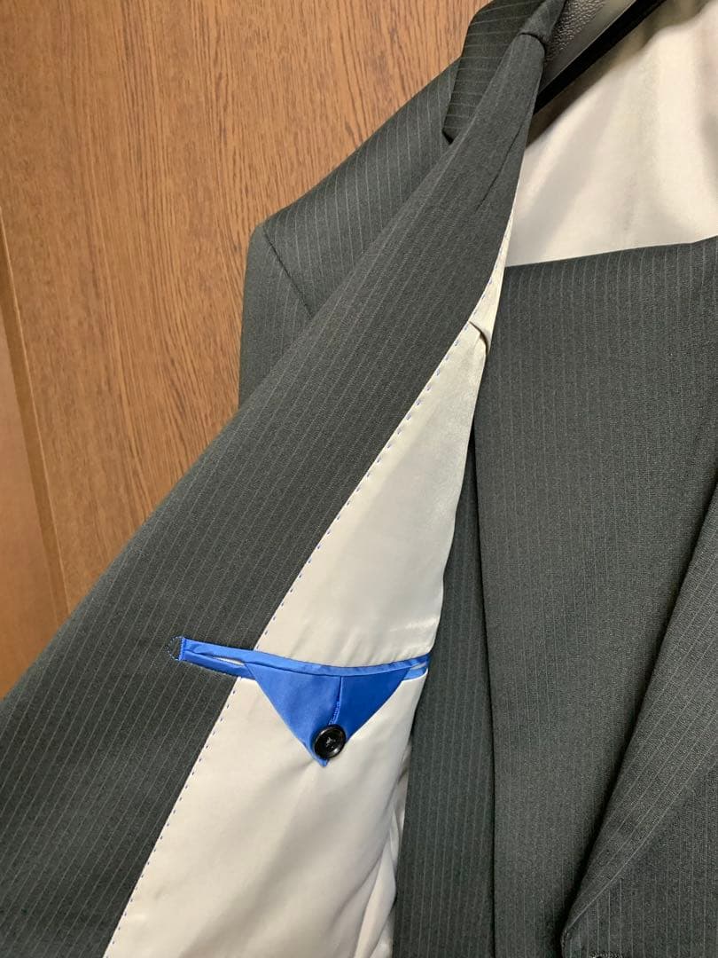 BB7新品未使用！超快適ストレッチ2パンツスーツ！ウォッシャブル！ブラック！小訳