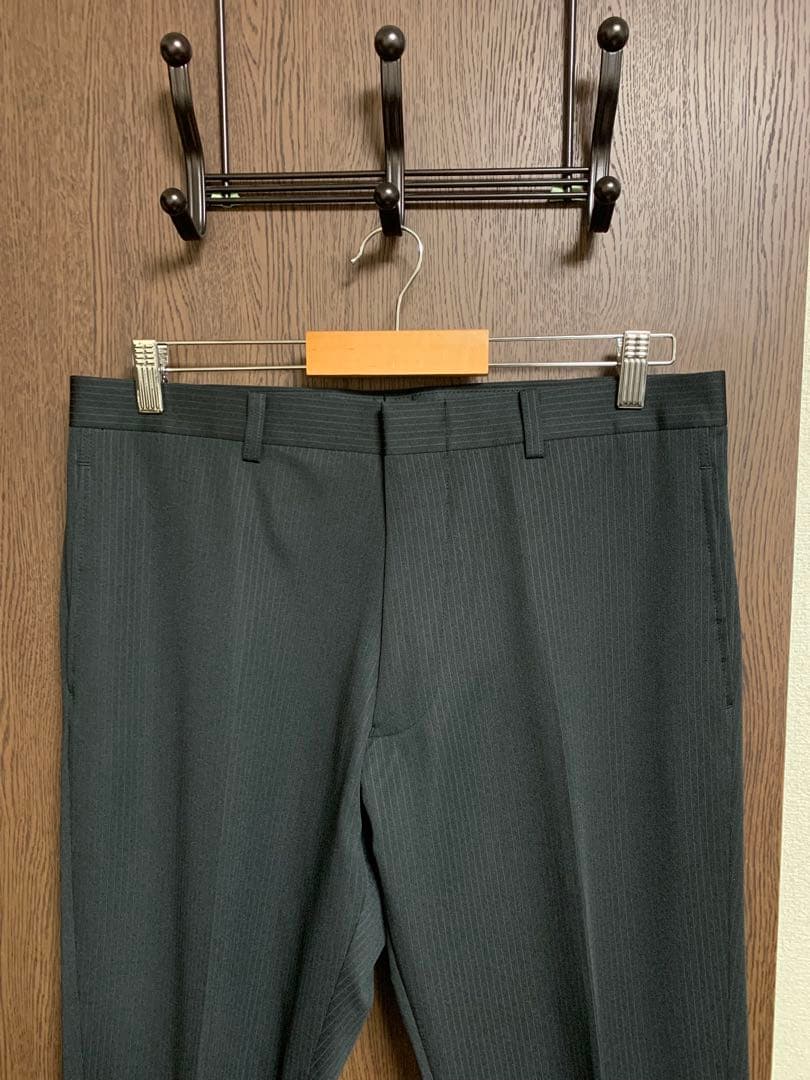 BB7新品未使用！超快適ストレッチ2パンツスーツ！ウォッシャブル！ブラック！小訳