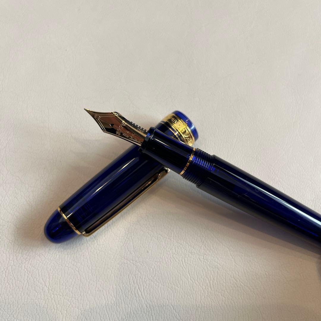 PLATINUM　3776センチュリー　万年筆　専用ケース付き