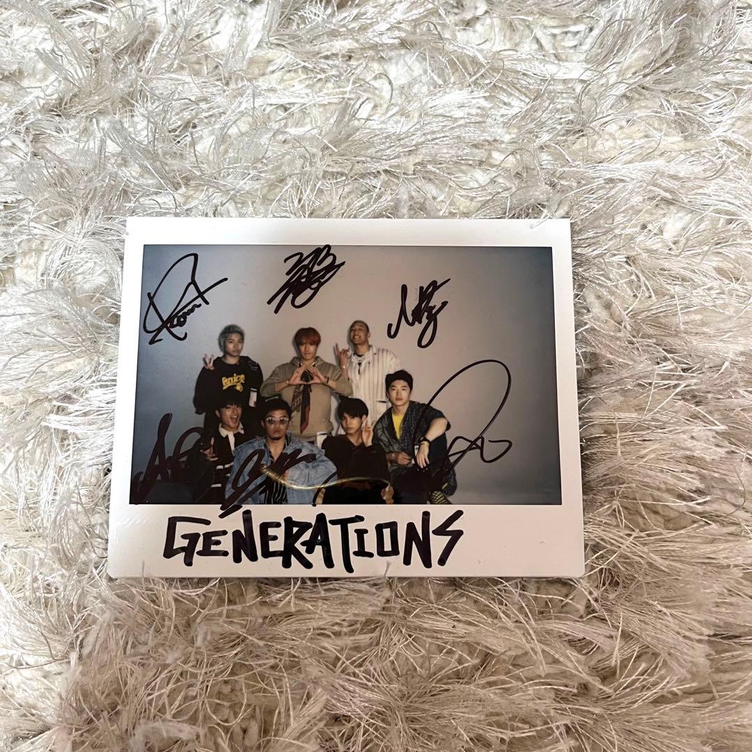GENERATIONS サイン入りチェキ★最終お値下げ