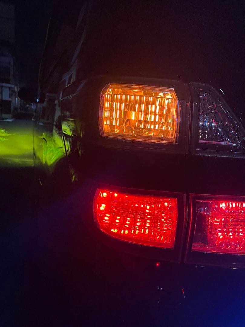 ヴェルファイア 20系テールランプ クリア ブラック 4個セット