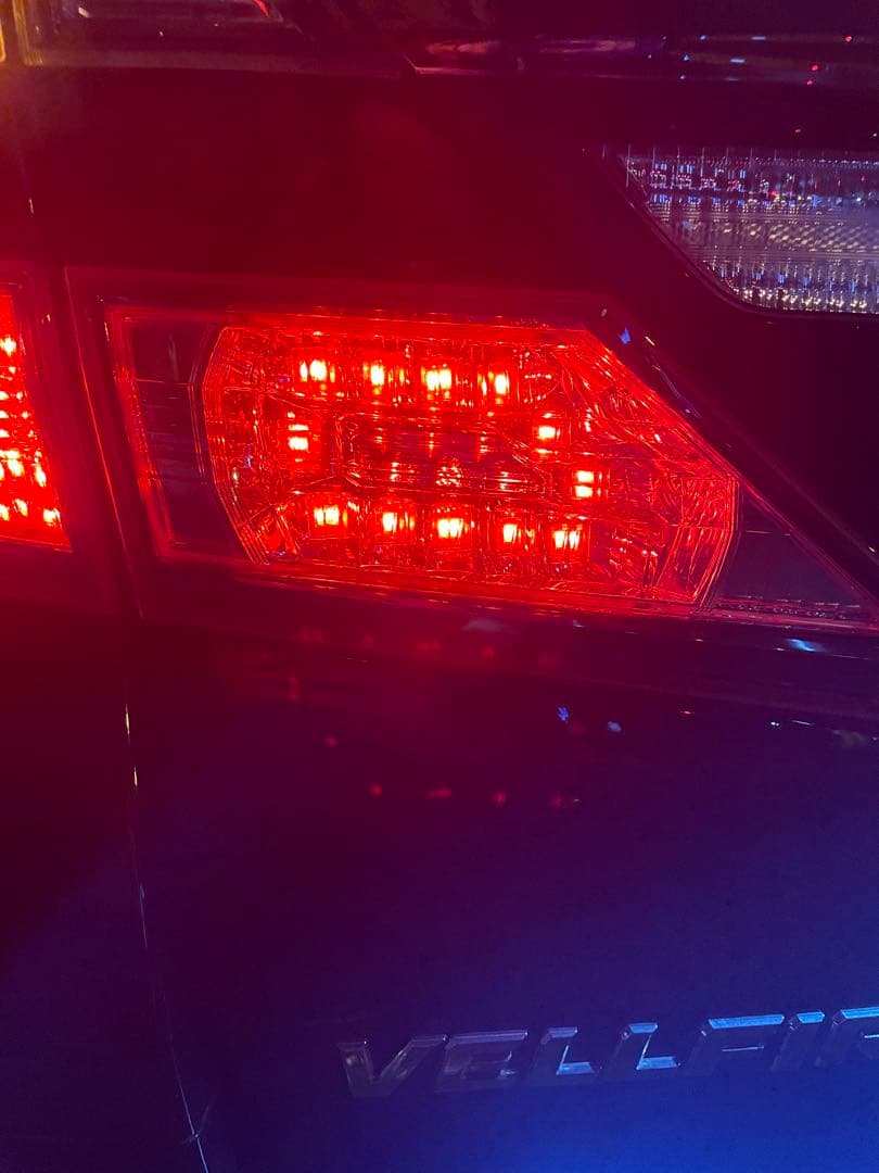 ヴェルファイア 20系テールランプ クリア ブラック 4個セット