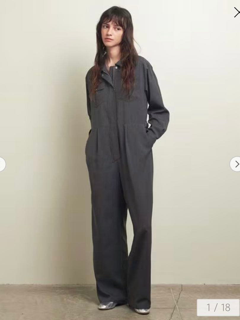 ATTISESSION ジャンプスーツ