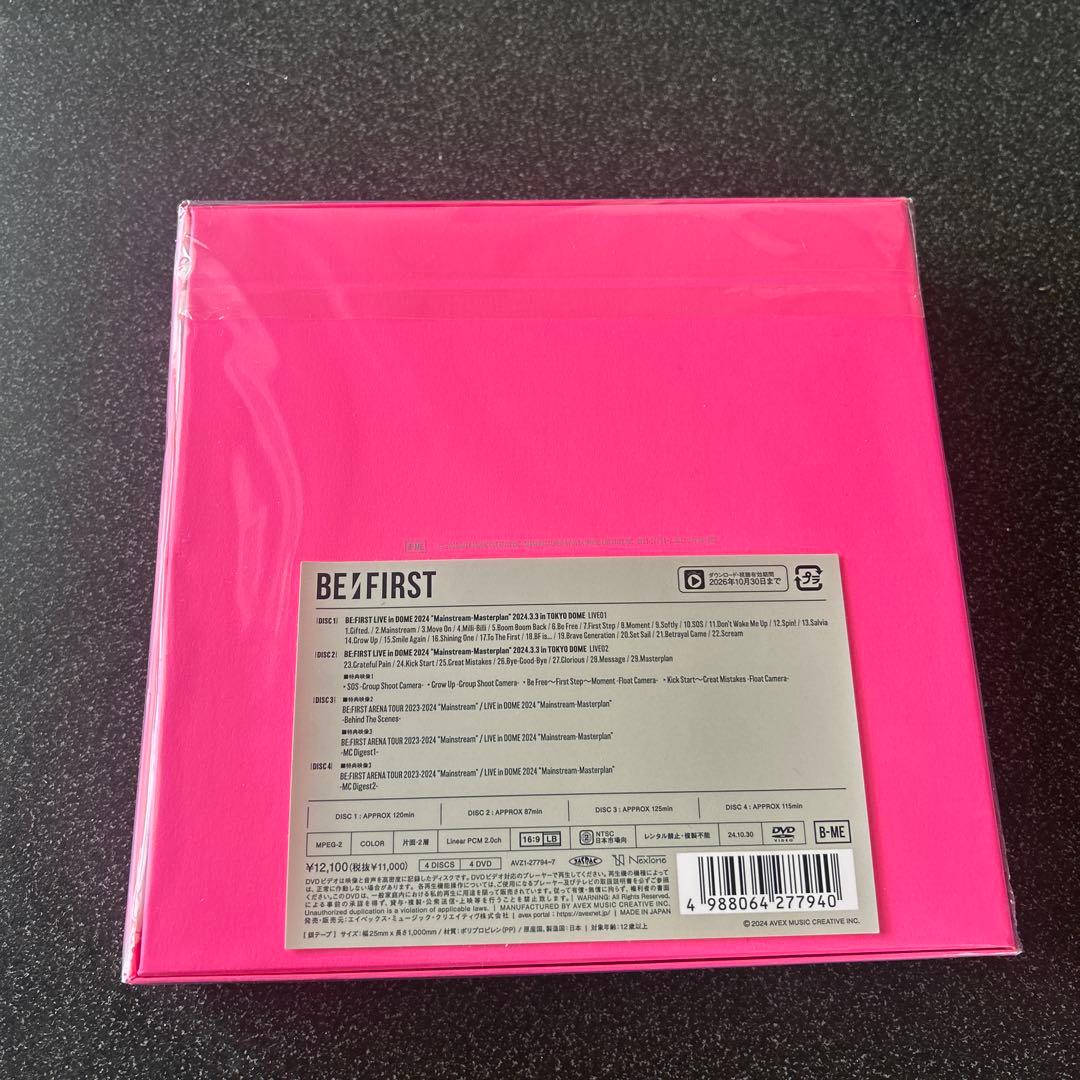 ミュージック BE:FIRST LIVE DOME 2024 DVD