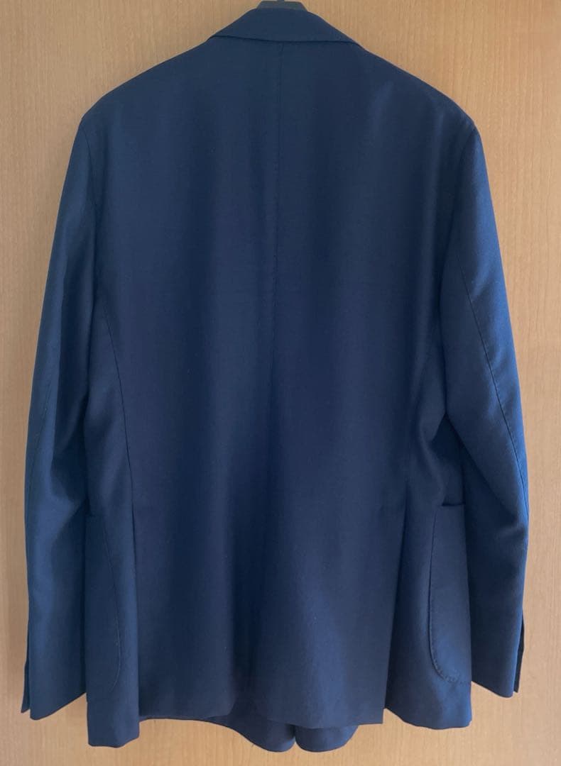 BOGLIOLI ネイビー ダブルブレストジャケット