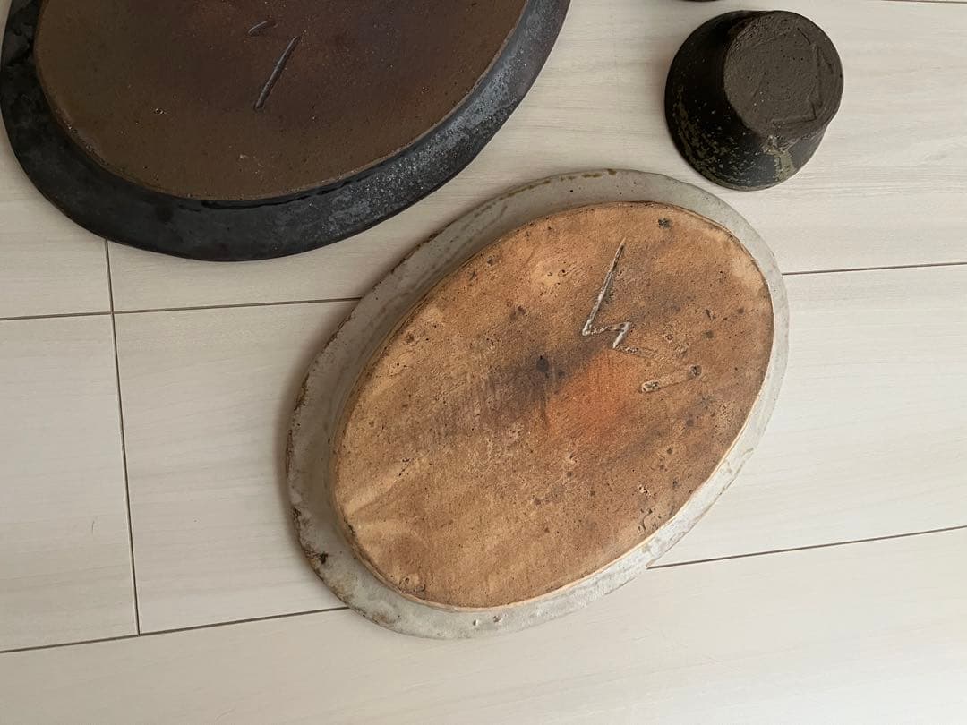 美品　遠藤素子　オーバル器4点セット