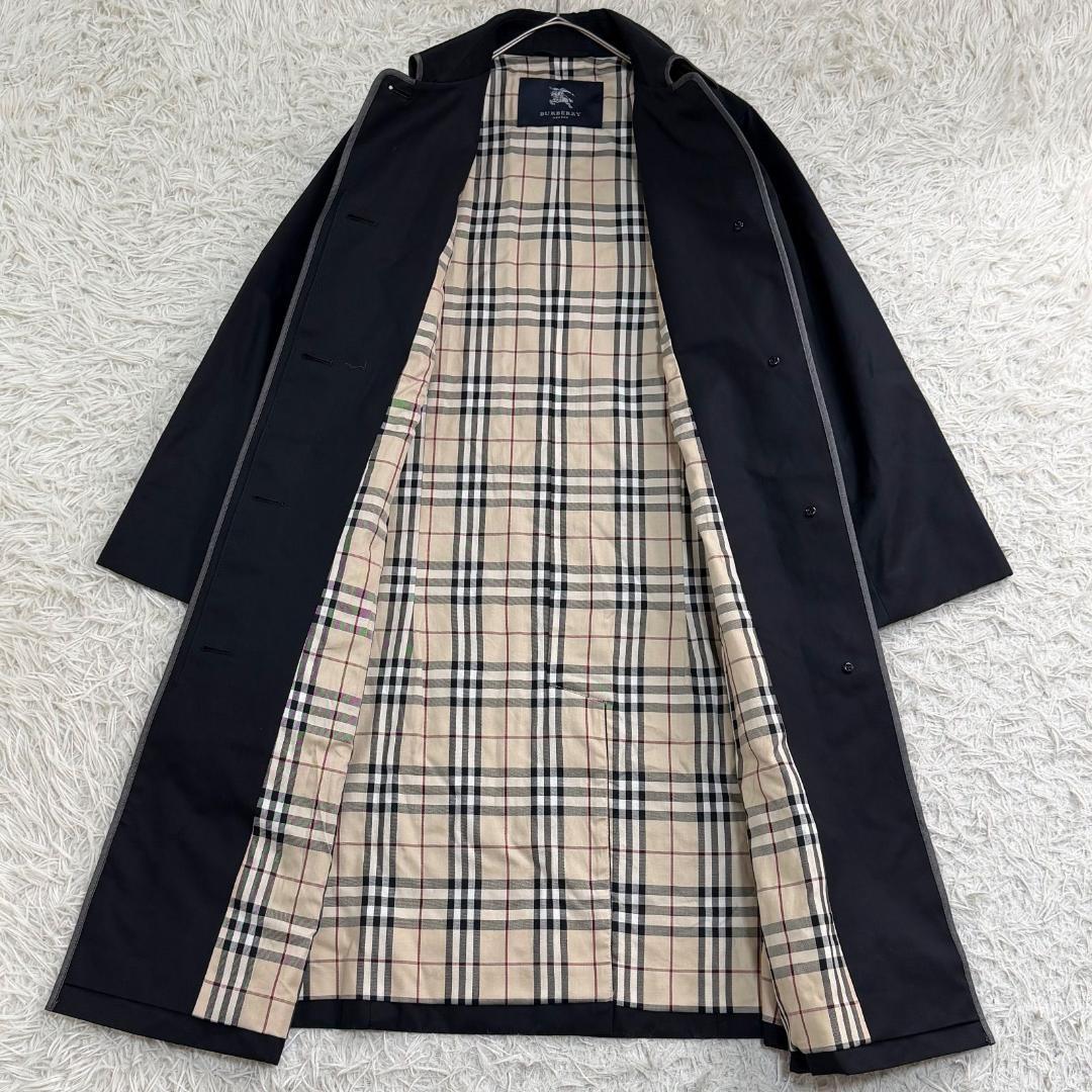 16244✨バーバリーロンドン トレンチコート 裏地ノバチェック 黒 11