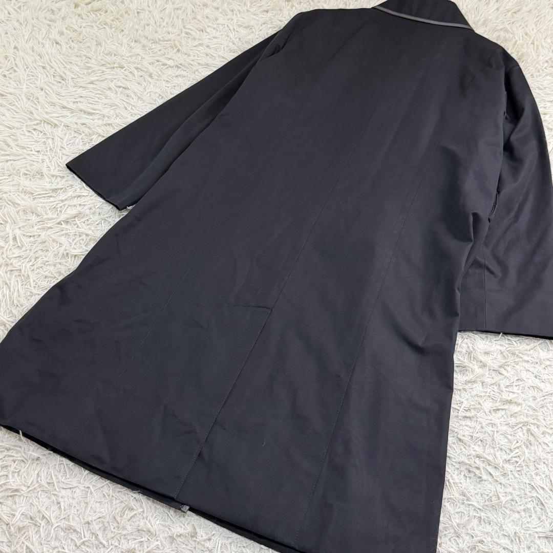 16244✨バーバリーロンドン トレンチコート 裏地ノバチェック 黒 11