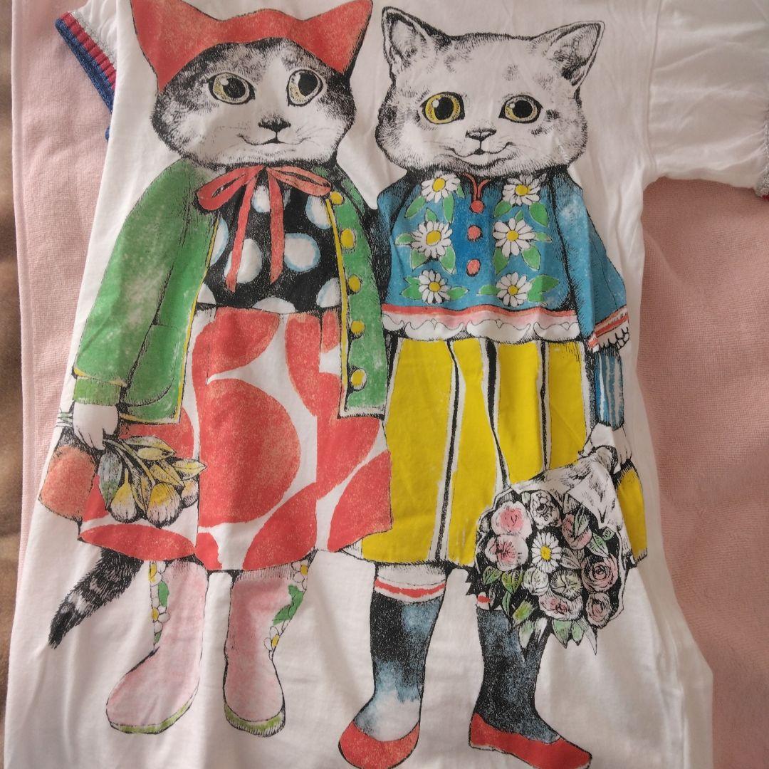 GUCCI ヒグチユウココラボ　猫イラスト 半袖Tシャツ　チルドレンサイズ12