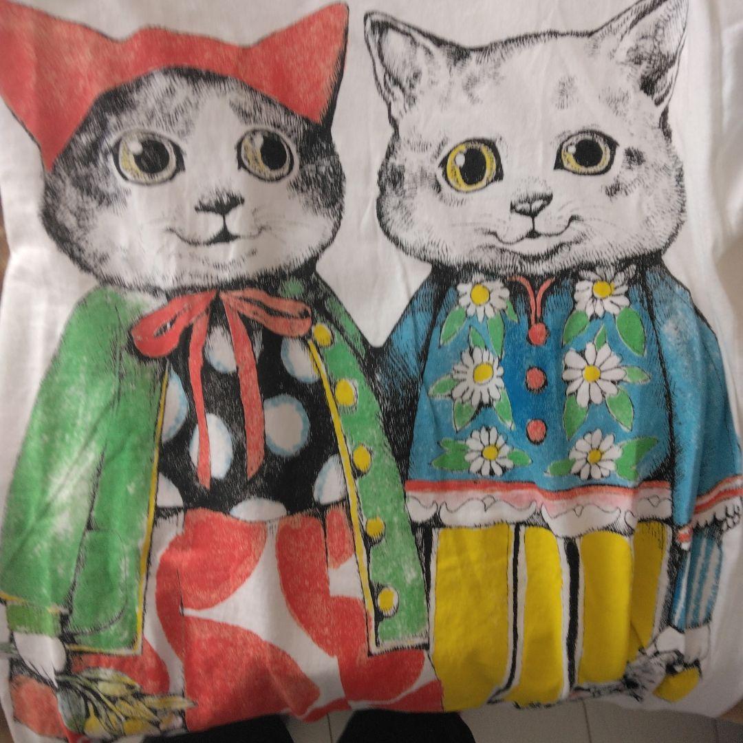 GUCCI ヒグチユウココラボ　猫イラスト 半袖Tシャツ　チルドレンサイズ12