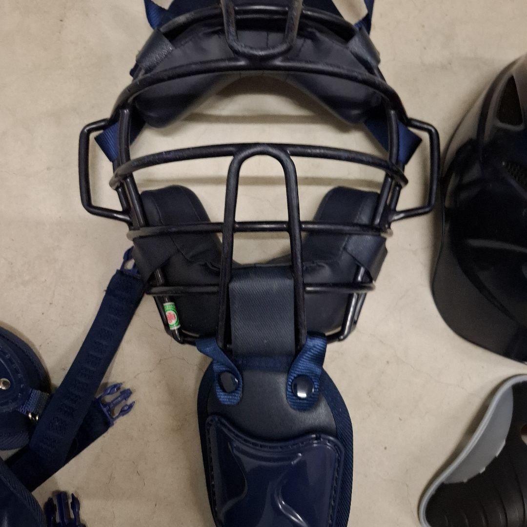 一般軟式キャッチャー防具フルセット(ZETT他)　良品！