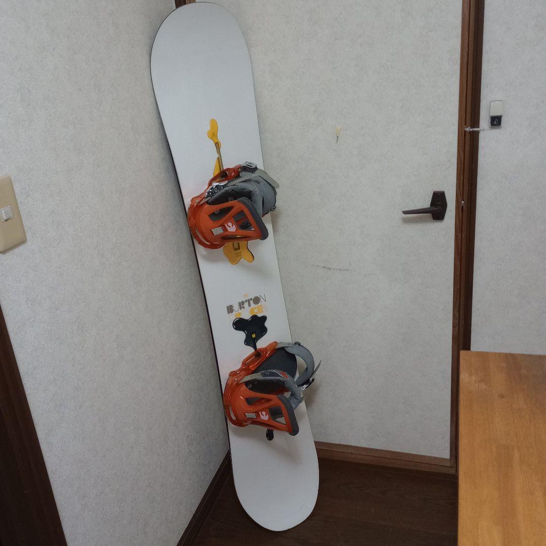 中古　BURTON PROCESS 152cm バインディング付　スノーボード