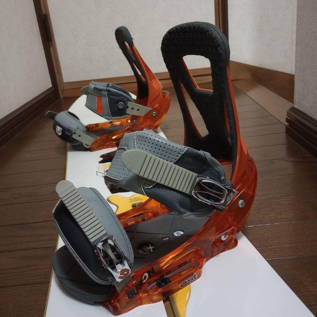 中古　BURTON PROCESS 152cm バインディング付　スノーボード