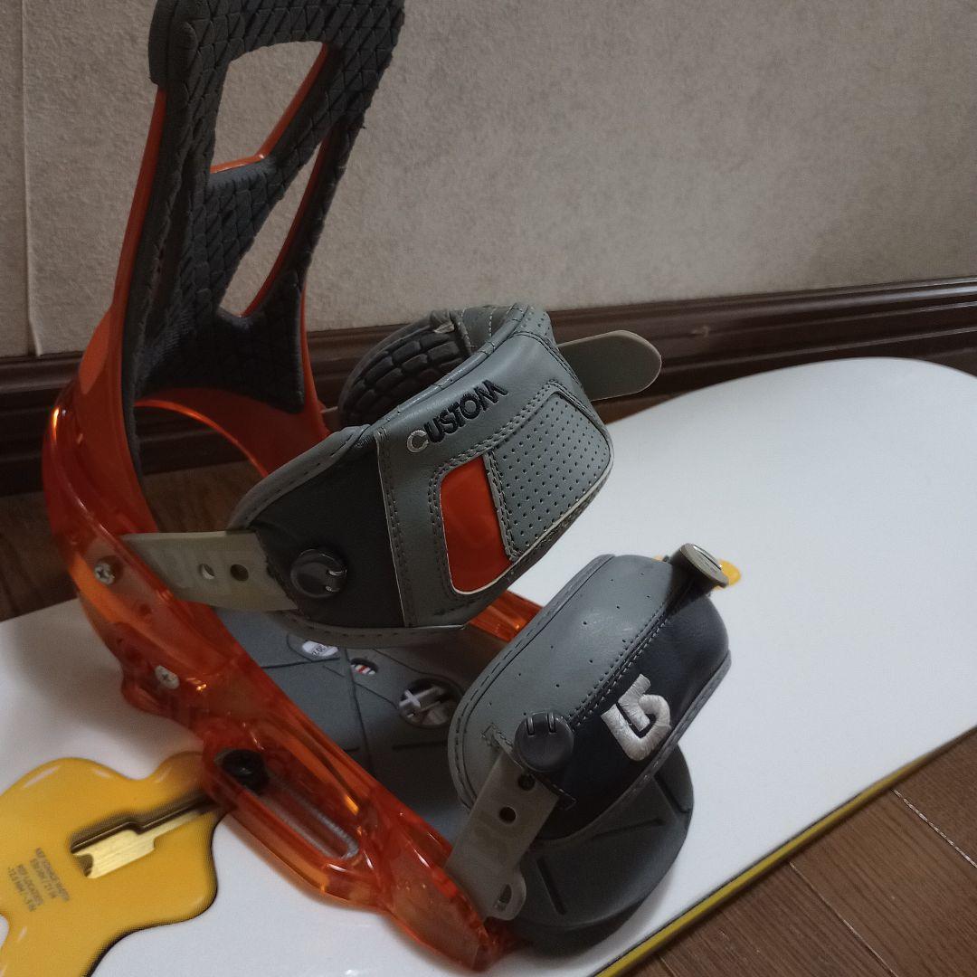 中古　BURTON PROCESS 152cm バインディング付　スノーボード