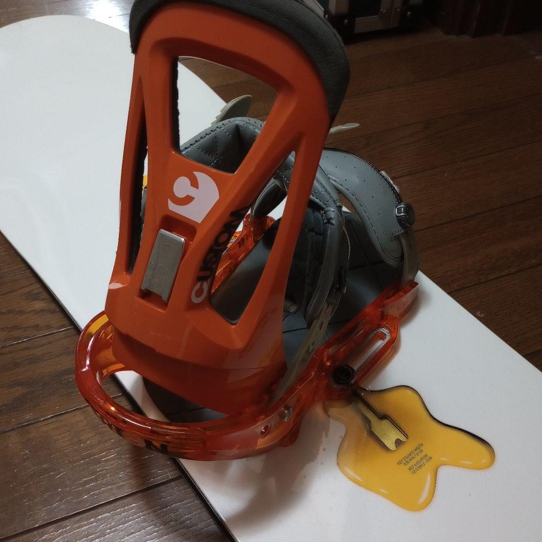 中古　BURTON PROCESS 152cm バインディング付　スノーボード