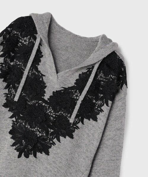 今春完売　新品タグ付未使用グレースコンチネンタル　ケミカルレースニットワンピース