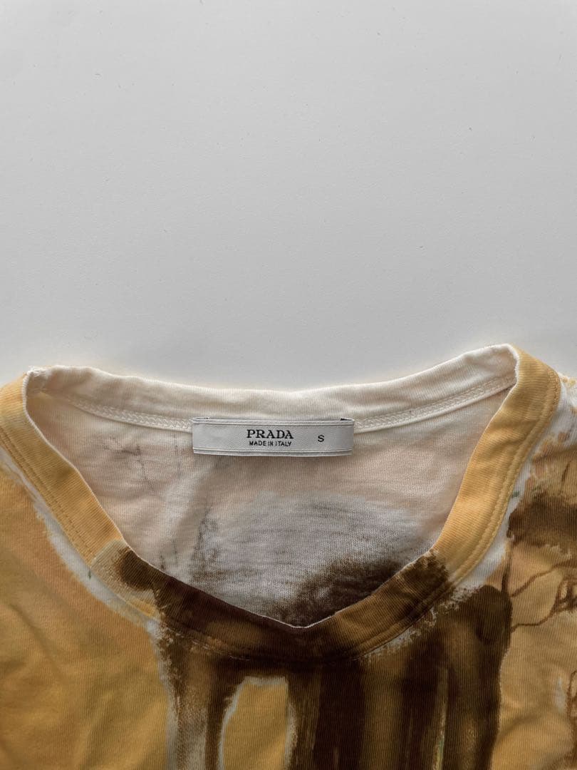 トップス PRADA F/W2004 Roman Ruins Landscape Top