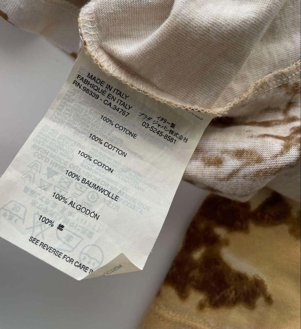 トップス PRADA F/W2004 Roman Ruins Landscape Top