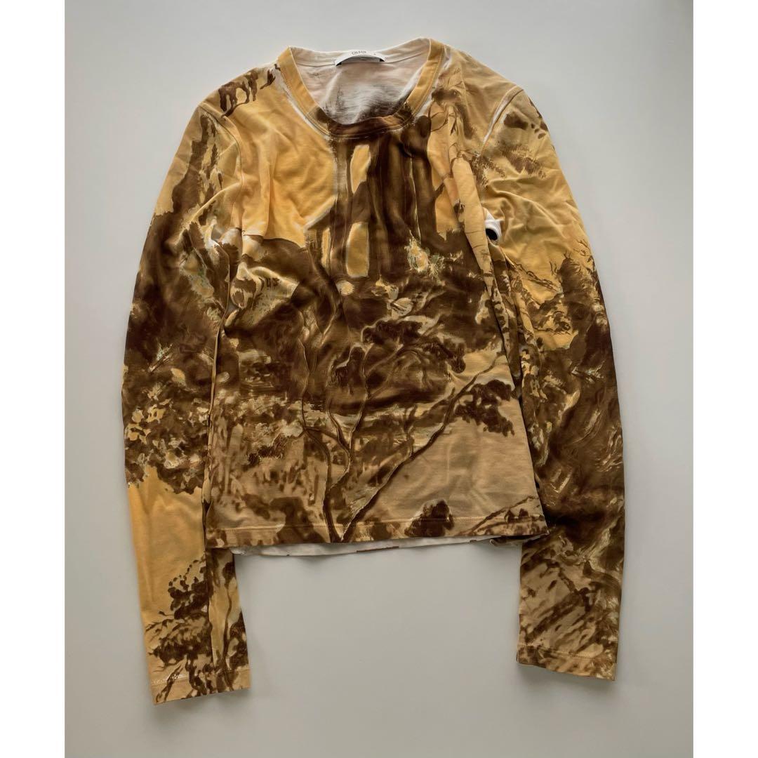 トップス PRADA F/W2004 Roman Ruins Landscape Top