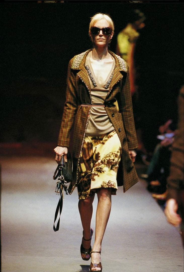 トップス PRADA F/W2004 Roman Ruins Landscape Top