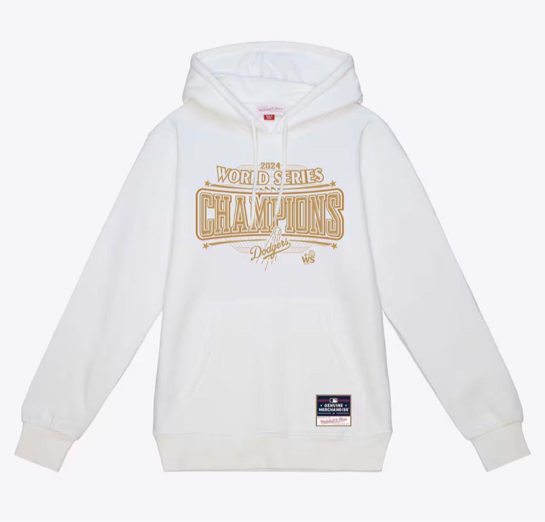 ★新品未使用 ワールドシリーズ チャンピオン 優勝 ドジャース パーカー XL