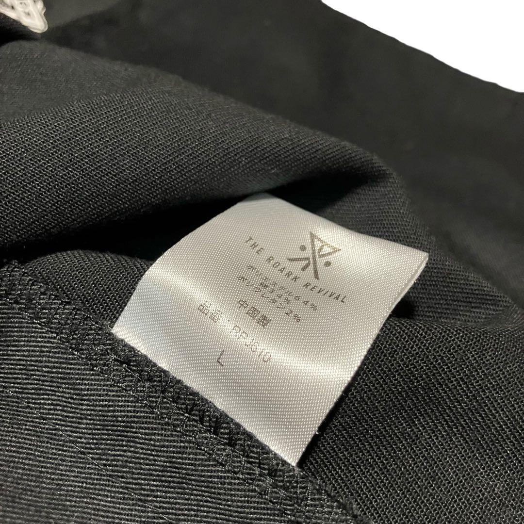 ROARK × Dickies ワークパンツ Lサイズ ブラック 黒