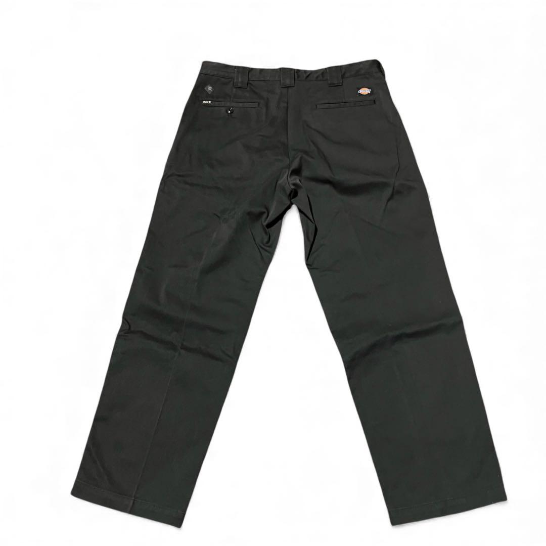 ROARK × Dickies ワークパンツ Lサイズ ブラック 黒