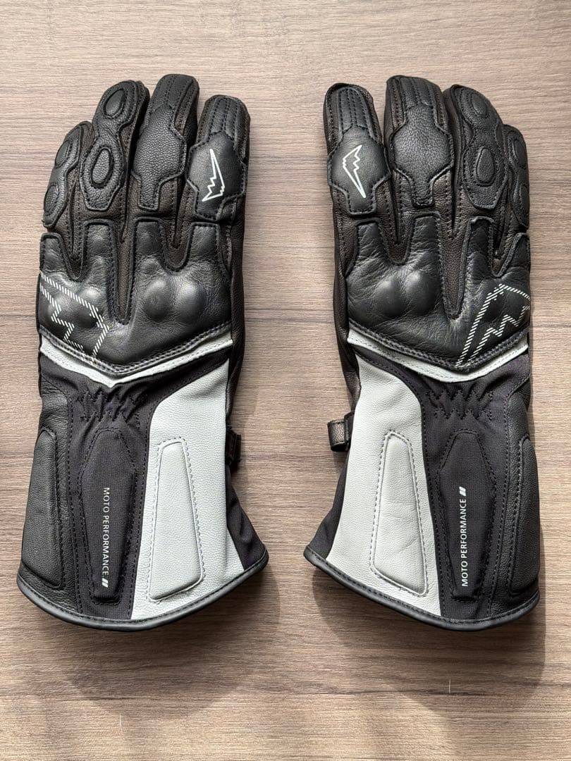 クシタニ GPゼストウインターグローブ ブラック/ライトグレー Mサイズ