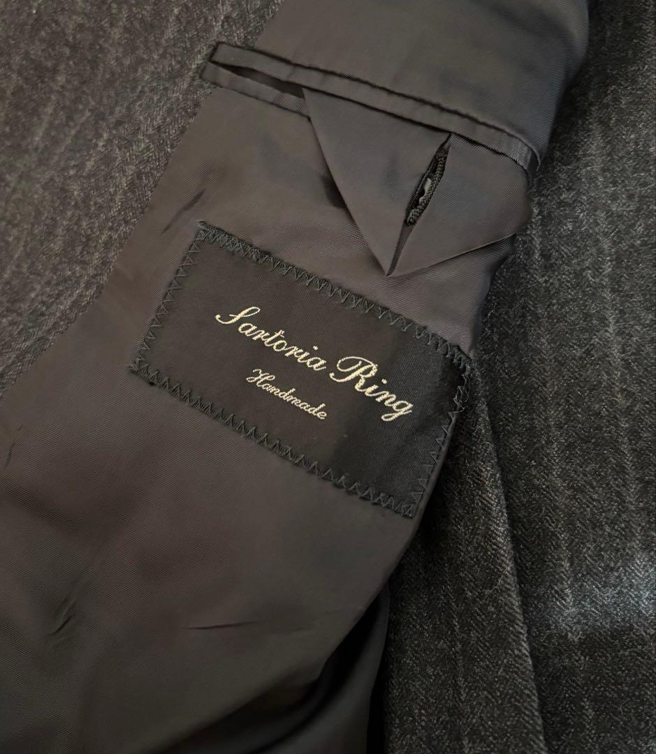 Ring Jacket リングヂャケット ウール スーツ グレー 46 上下