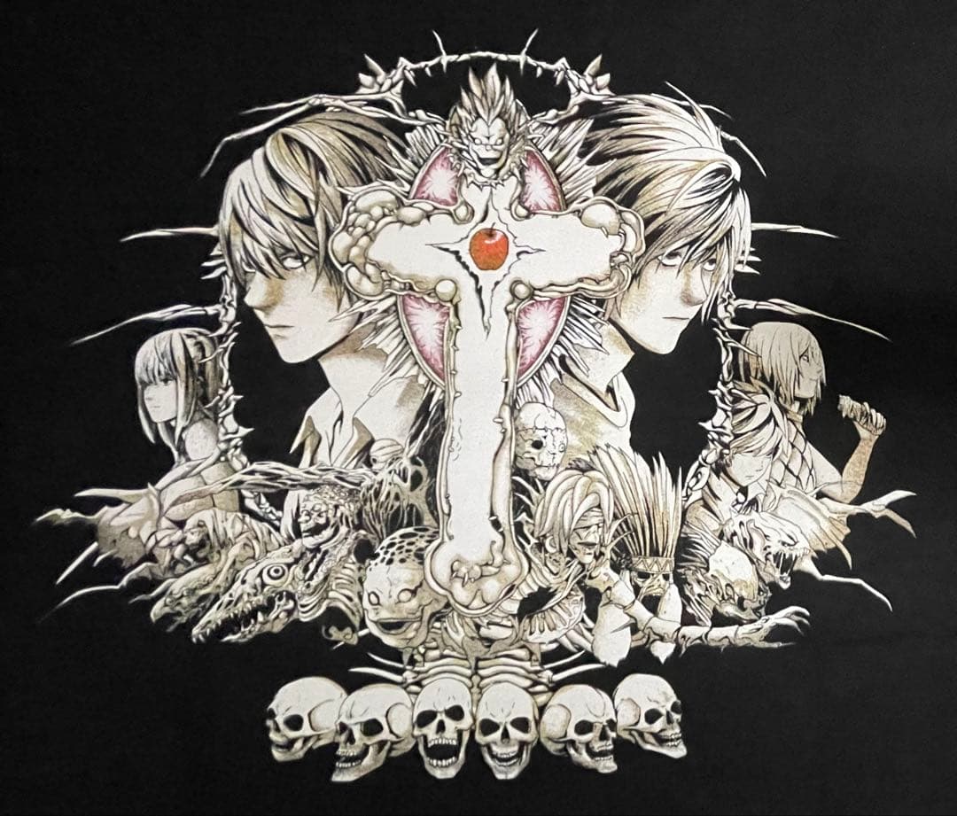 1点のみ激レア デスノート DEATH NOTE アニメ ロングTシャツ