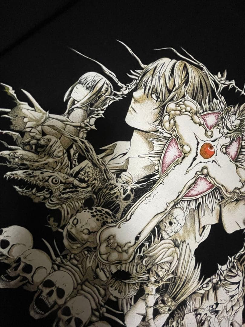 1点のみ激レア デスノート DEATH NOTE アニメ ロングTシャツ