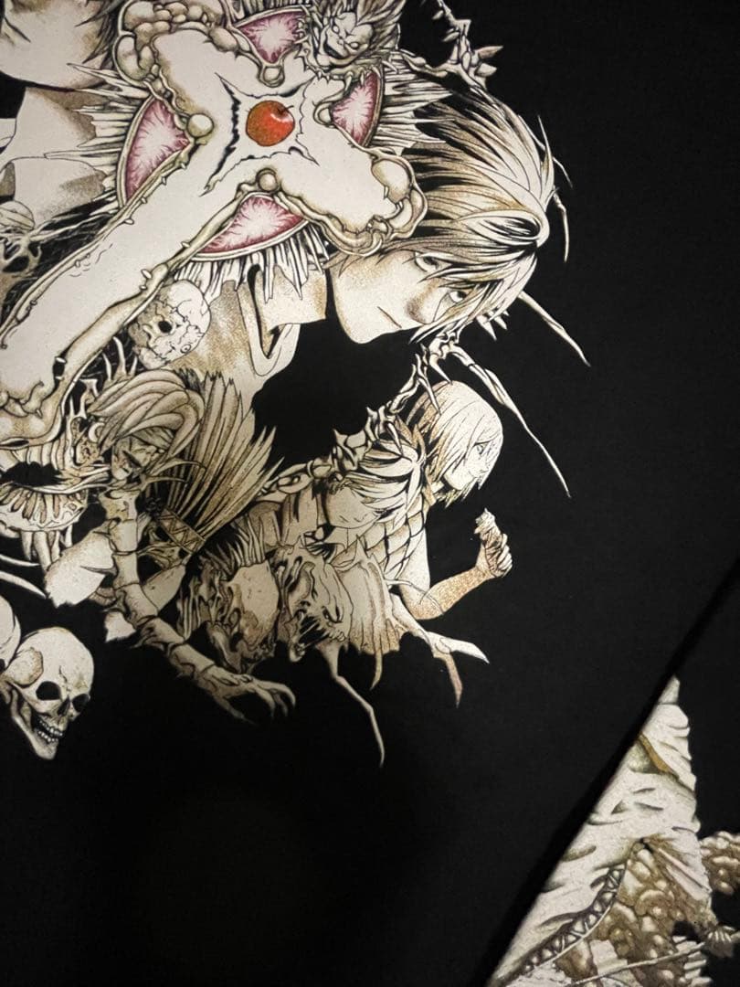 1点のみ激レア デスノート DEATH NOTE アニメ ロングTシャツ