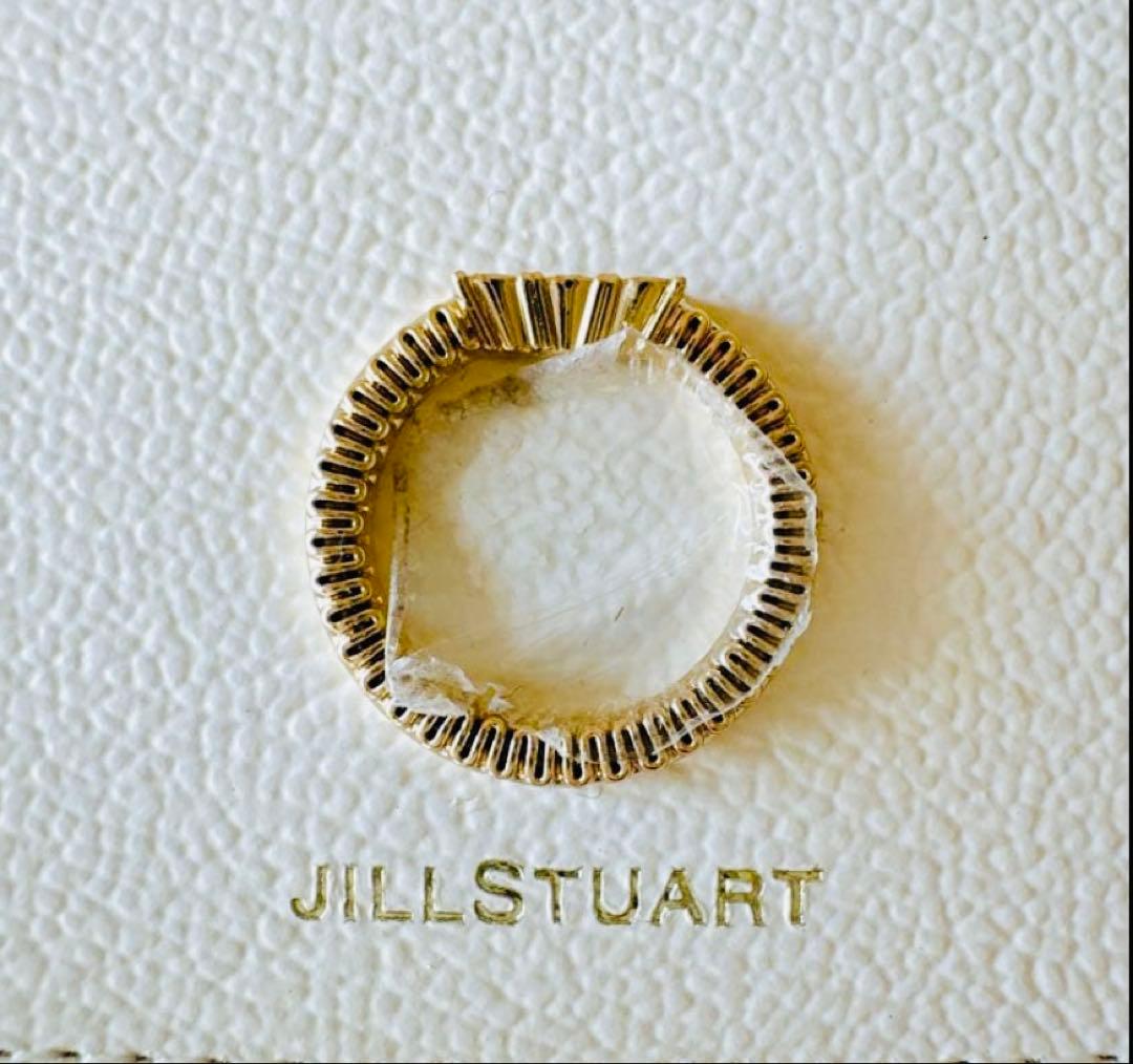 新品☆ジルスチュアート☆エターナル☆かぶせ長財布☆リングチャーム