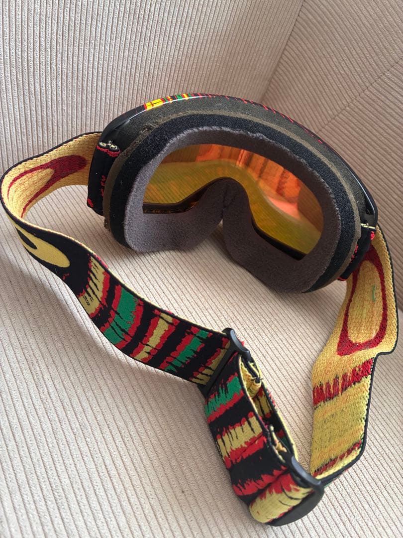 OAKLEY カラフルゴーグル オレンジレンズ