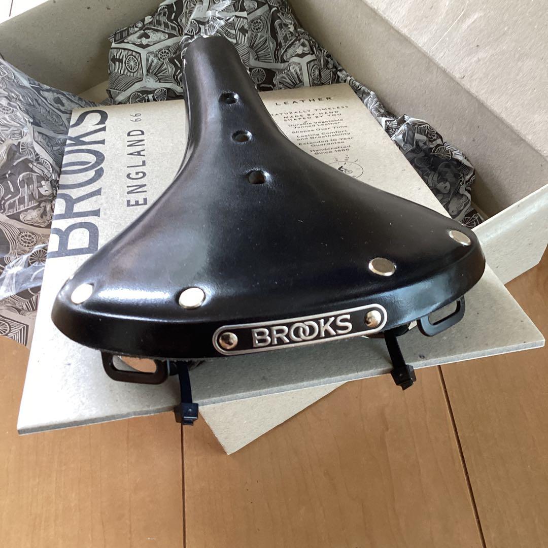 「未使用品」BROOKS B17 ブラックレザーサドル