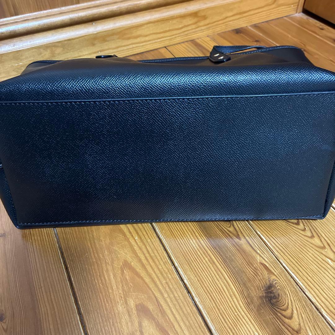 コーチ オールブラックトートバッグ　保存袋付き