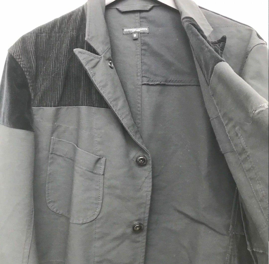 エンジニアードガーメンツ ブラック ベッドフォード ジャケット 黒