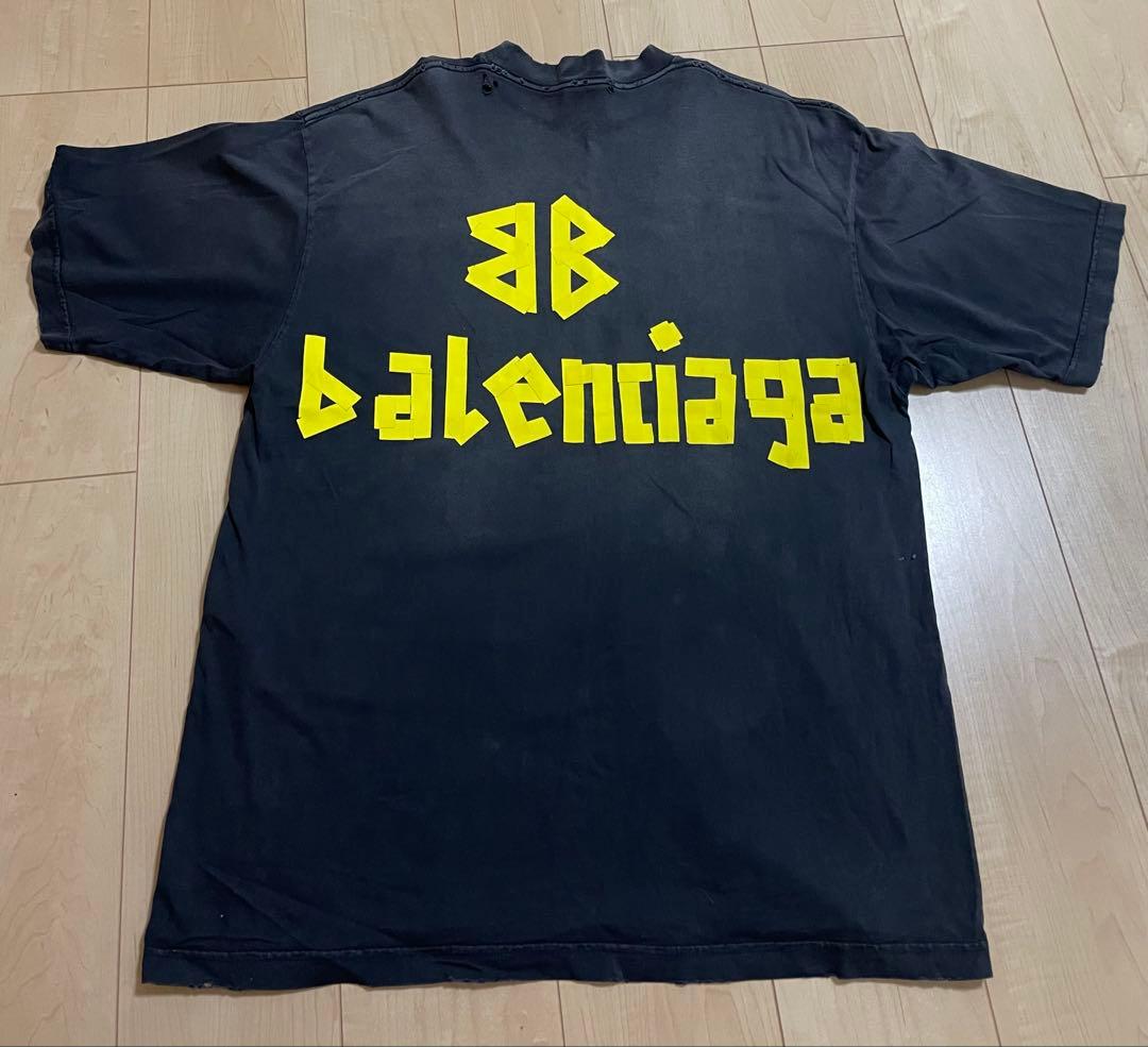 BALENCIAGA ユニセックス Tシャツ ブラック