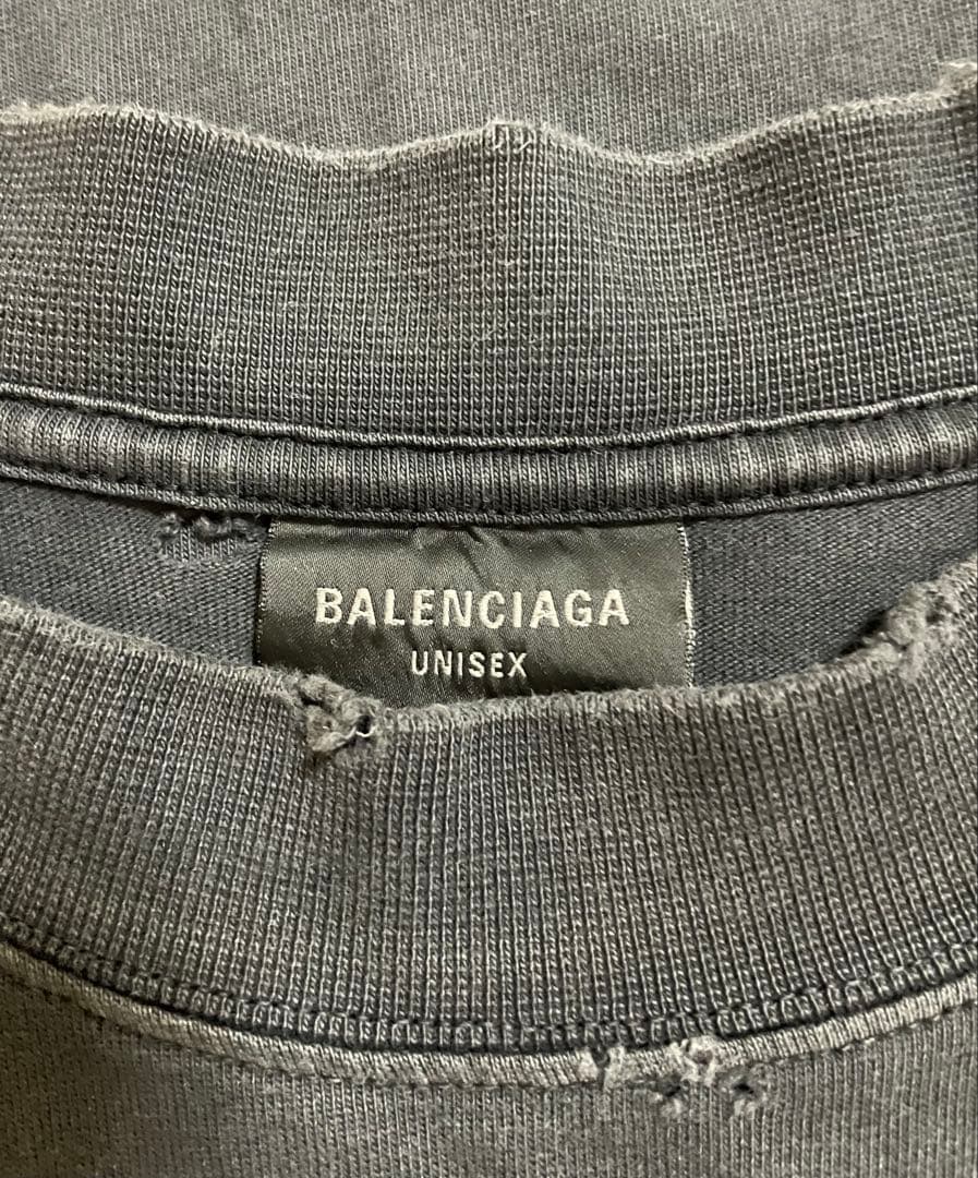 BALENCIAGA ユニセックス Tシャツ ブラック