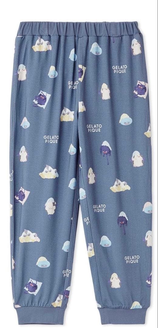 ジェラピケ ドラクエ ロンT＆ロングパンツ　セット90 ネイビー