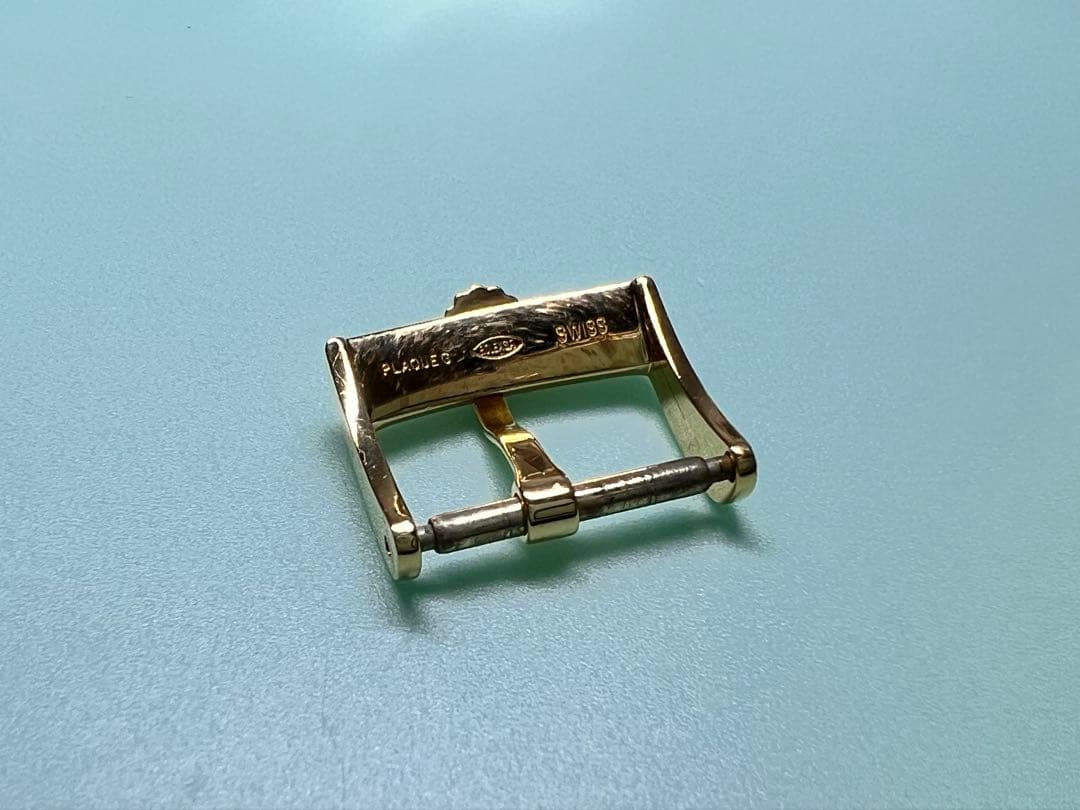 ロレックス　ビンテージ純正尾錠　GP 16mm