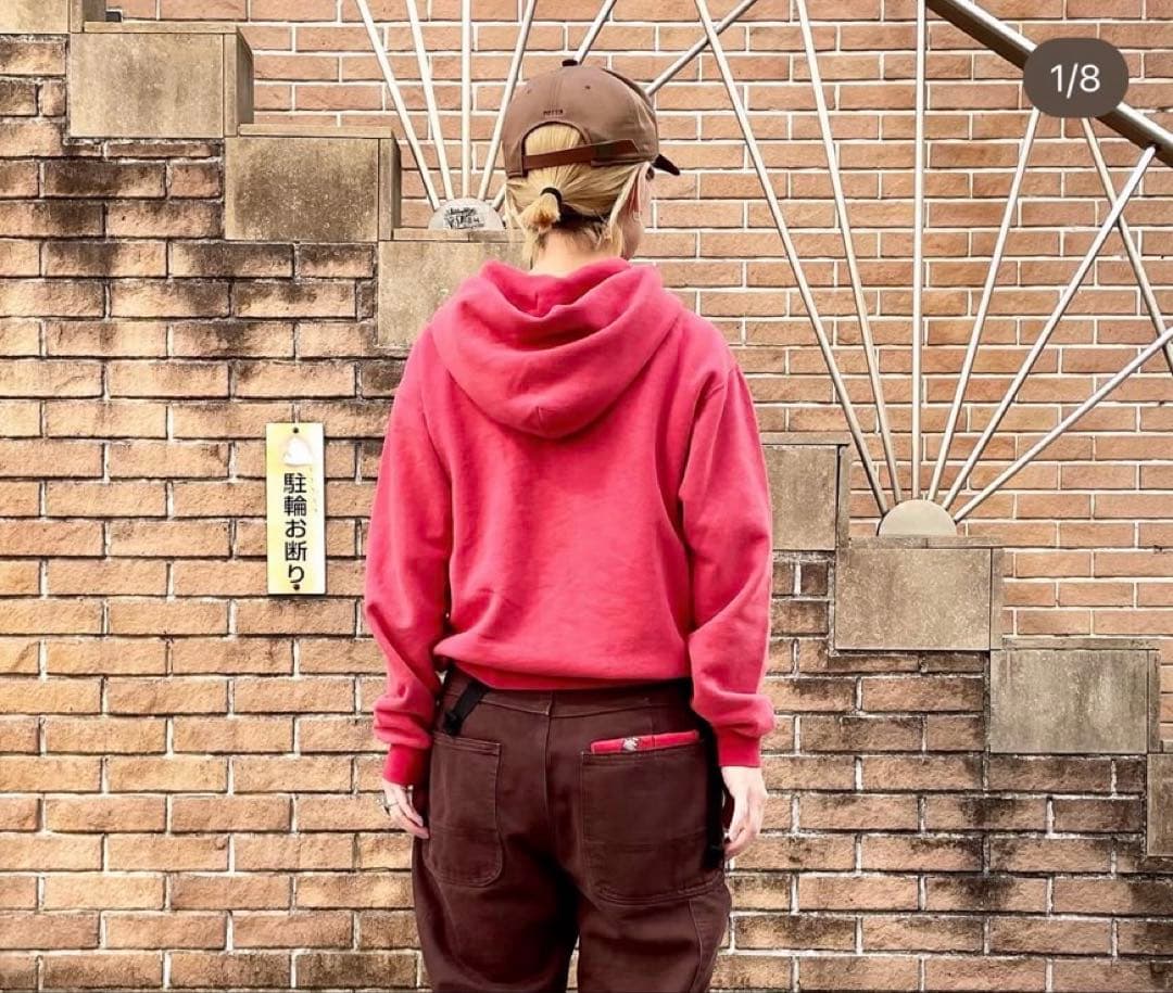 ビームスボーイ　マチュアリー×ヘルスニット別注　パーカー