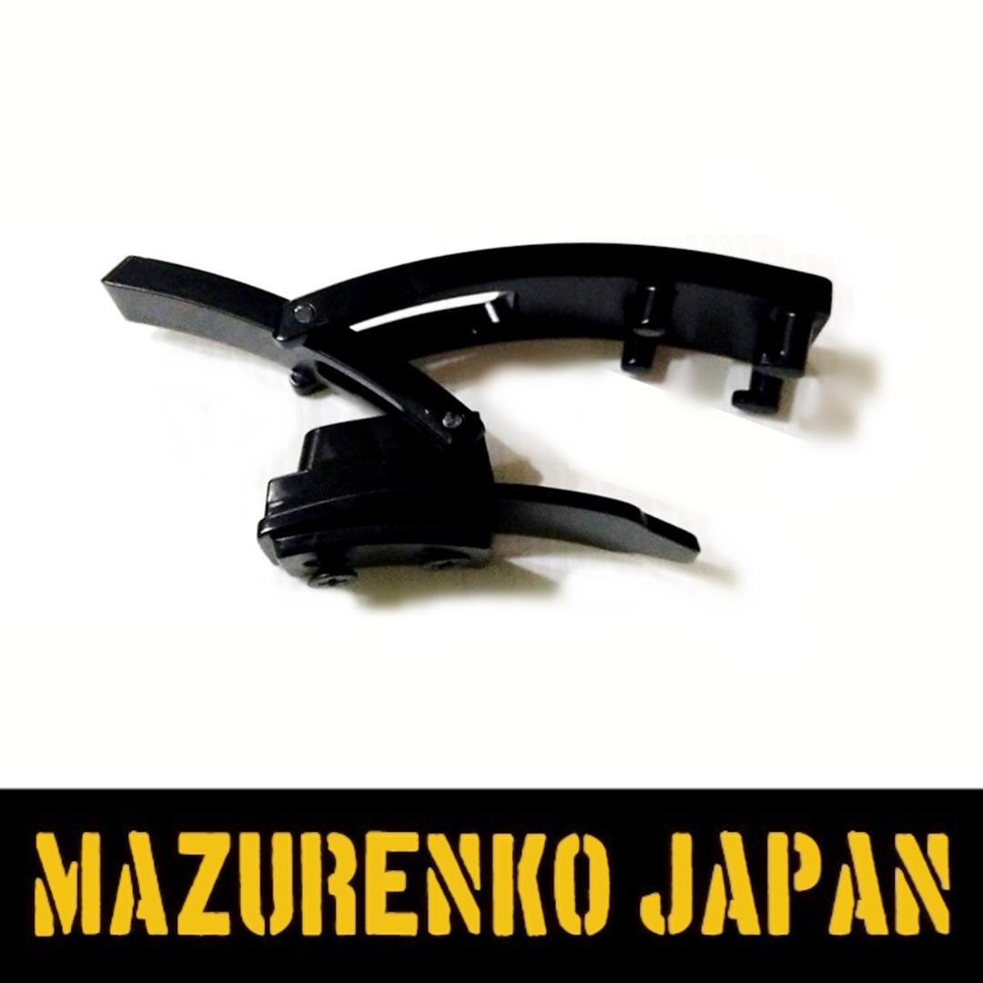 (M)本牛革OEMレバーアクションベルト10mm(アルミマグネシウムバックル)