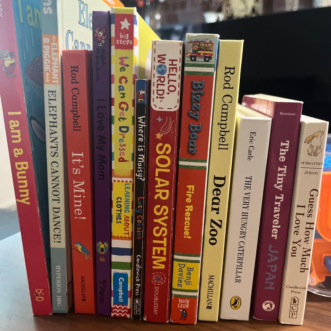 英語絵本12冊セット：I Am a Bunny, Dear Zoo など