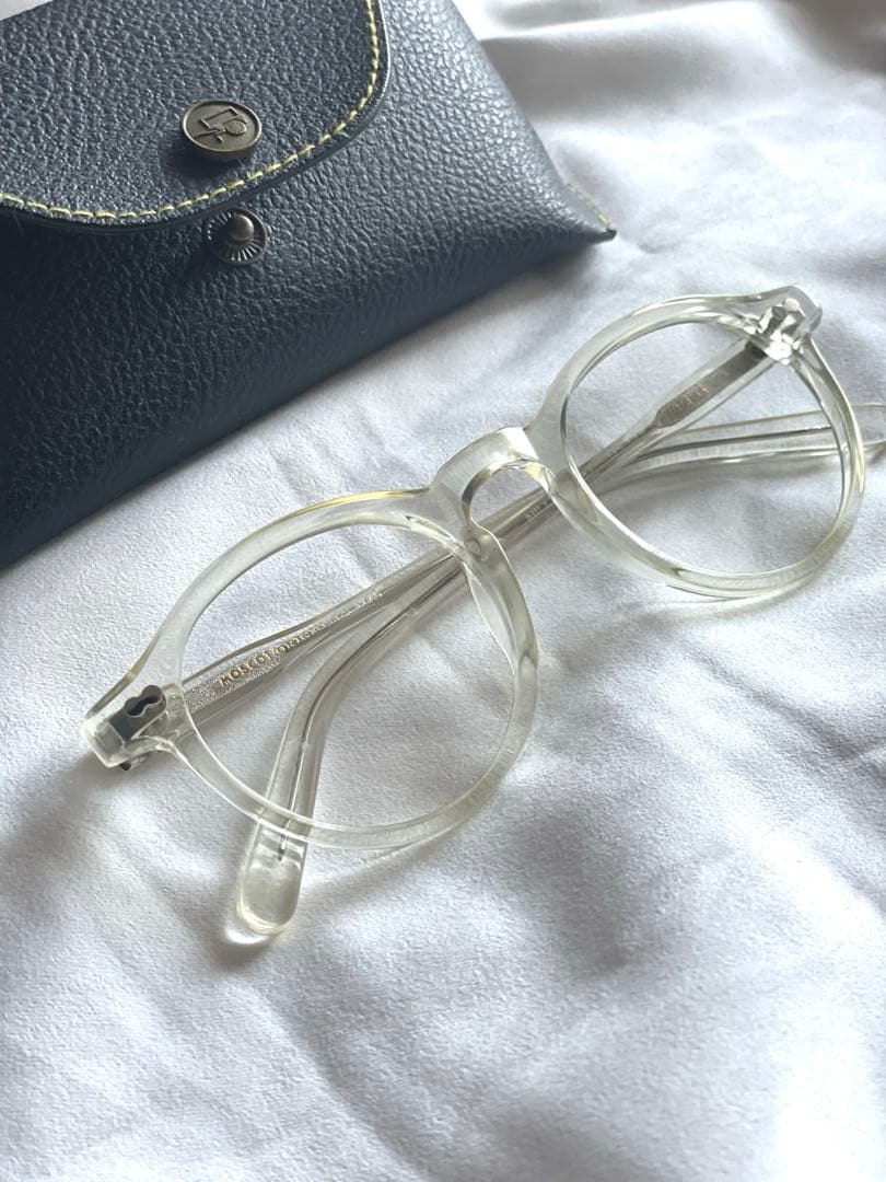 MOSCOT クリア　メガネ　48