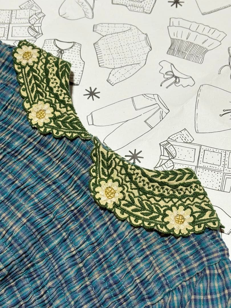 Bonjour diary チュニックブラウス　ワンピース　6y