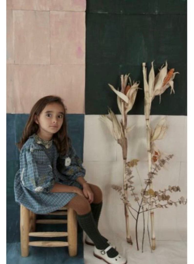 Bonjour diary チュニックブラウス　ワンピース　6y