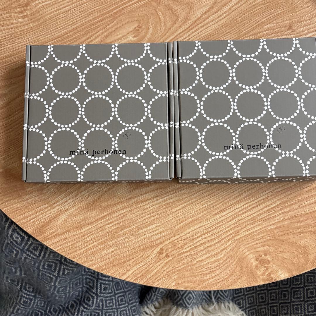 mina perhonen タンバリンプレートS 2枚　新品