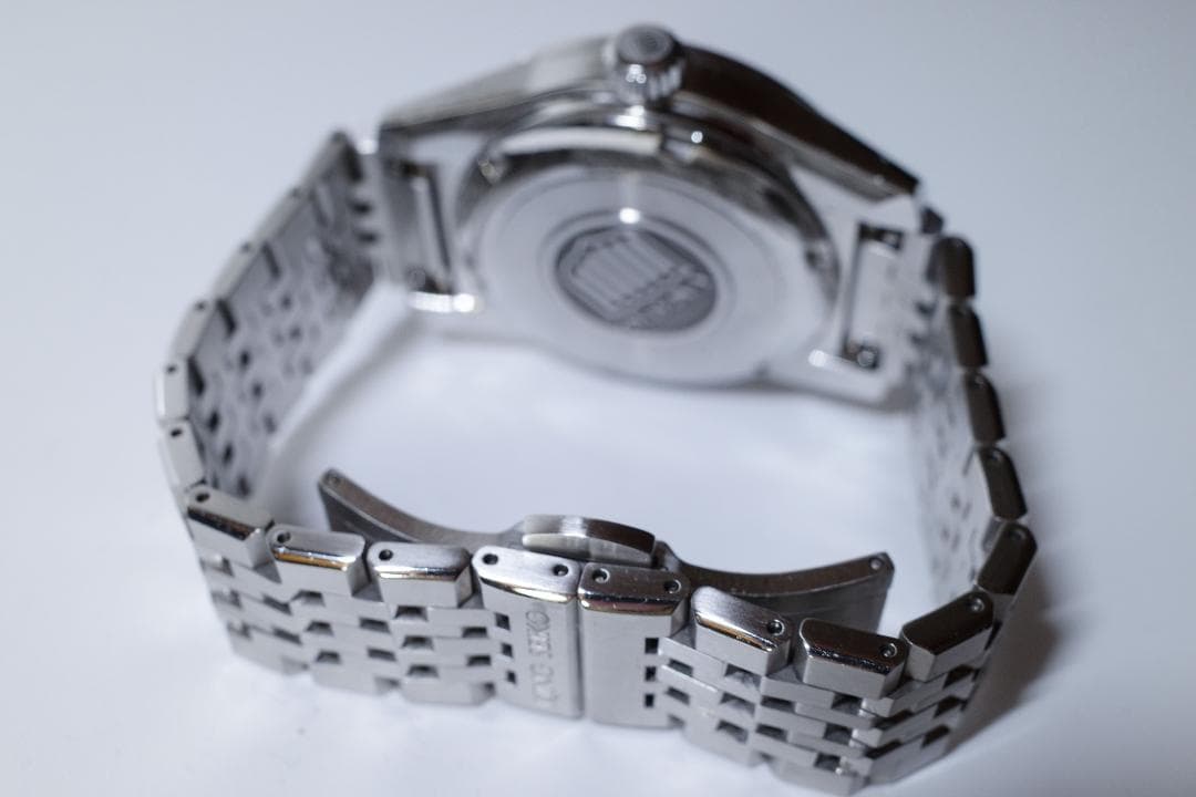 SEIKO KING SEIKO SDKS025　グリーン文字盤　革バンド付き